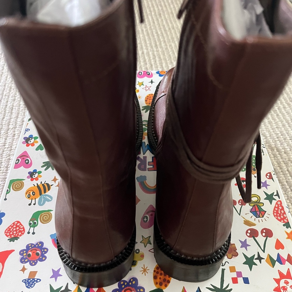NWT Jeffrey Campbell London-Twn Boots Brown Size 11 - Picture 9 of 11